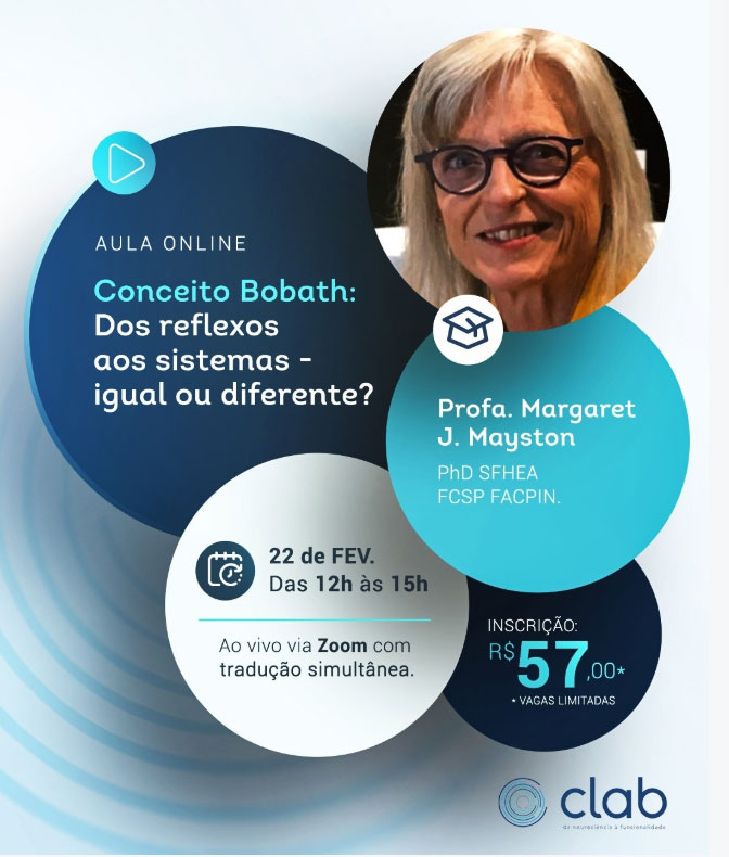 Aula Online Conceito Bobath: dos reflexos aos sistemas - igual ou diferente