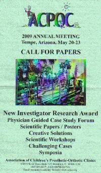 Em maio/2009 deverá participar do 2009 Annual Meeting, em Tempe, Arizona.
